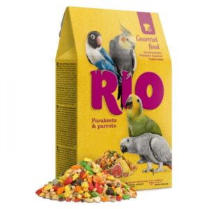 Alimento Gourmet Periquitos E Papagaios RIO 250 g - Alimentação, Papas & Misturas - Aves