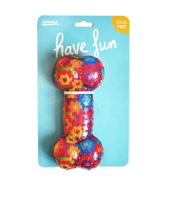 Brinquedo para cães Eurosiam Brinquedo Bone with Squeaker - Chew Toys - Toys