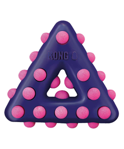 Brinquedo para cães Kong Dotz Triangle - Dogs - Toys