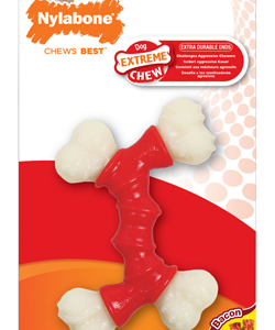 Brinquedo para cães Nylabone Dog Extreme Chew Double Bone - Brinquedos - Nylabone