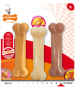 Brinquedo para cães Nylabone Dog Extreme Chew Triple Pack Small - Brinquedos - Nylabone