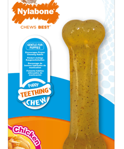 Brinquedo para cães Nylabone Puppy Teething Chew Bone - Dogs - Toys