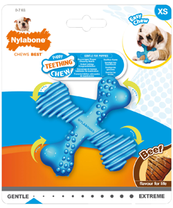 Brinquedo para cães Nylabone Puppy Teething Chew Bone X-Small - Dogs - Toys