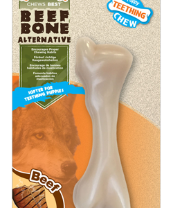 Brinquedo para cães Nylabone Wild Alternative Puppy Beef Bone Small - Brinquedos - Nylabone