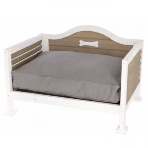 Cama para cães De Madeira Fabio 70 x 50 x 48 cm - Cães - Camas com Laterais