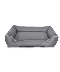 Cama para cães Eurosiam Cama Loft Rectangular Basket Cinzento - Beds & Houses - Dogs