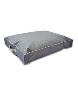 Cama para cães Eurosiam Colchão Loft Rectangular Cinzento - Cães - Colchões