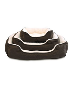 Cama para cães Eurosiam Montana Rectangular Basket - Cães - Camas com Laterais