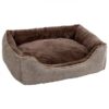 Cama para cães e gatos Portugal Pet Colchão Round Delux Coffe 1 unidade - Cães - Gatos