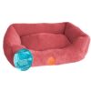 Cama para cães Eurosiam Cama Loft Rectangular Basket Cinzento - Beds & Houses - Dogs