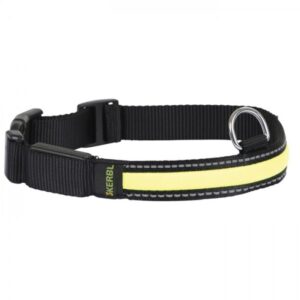 Coleira para cães Kerbl Coleira Cão Com Luz E Reflexo - Acessories - Dogs