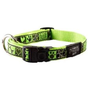 Coleira para cães Rogz Coleira Classic Collar Lime - Cães - Produtos & Acessórios