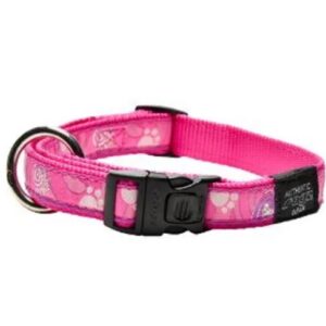 Coleira para cães Rogz Coleira Classic Collar Rosa - Cães - Produtos & Acessórios