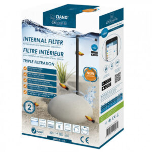 Filtro interior Ciano CFSTONE 80 - Acessórios para aquários - Pequenos Animais