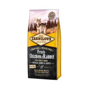 Ração para cães Carnilove Grain-Free Fresh Chicken & Rabbit Adult Dog - Adult - Food