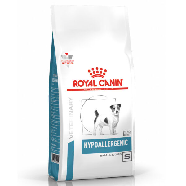 Ração para cães Royal Canin Vet Hypoallergenic Small Dog - Alergias - Ração Seca para Cães