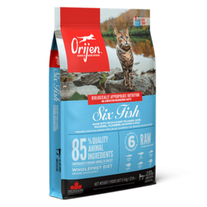 Ração para gatos Orijen 6 Fish Cat & Kitten - Adult - Food