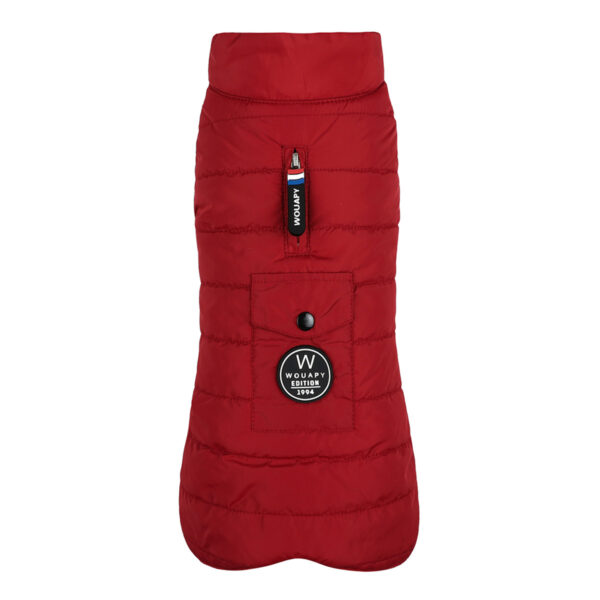 Roupa para cães Capa Jacket Vermelho - com forro polar - Acessories - Dogs