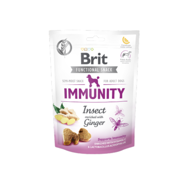 Snack para cães Brit Care Dog Functional Snack Immunity Insect - 150 g - Alimentação - Snacks