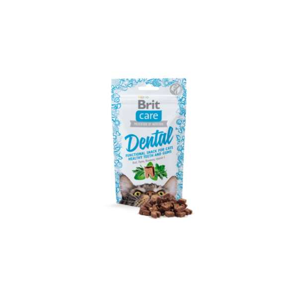 Snack para gatos Brit Care Cat Snack Dental - 50 g - Cats - Snacks