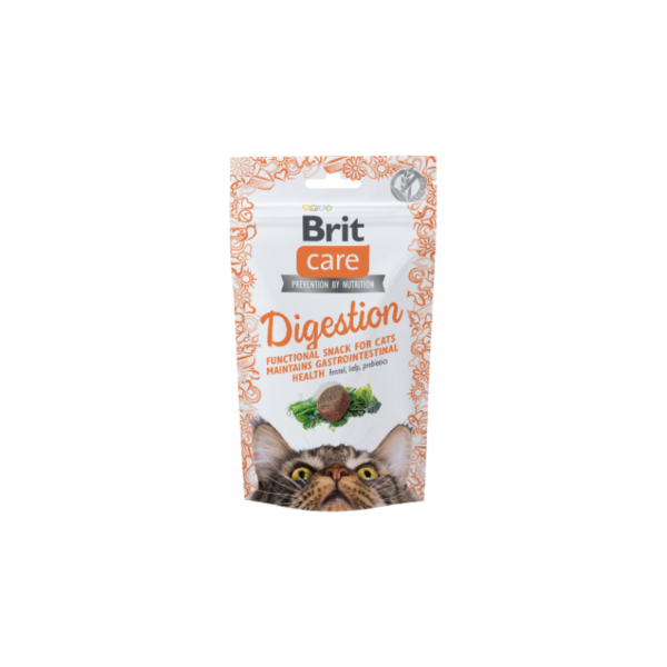 Snack para gatos Brit Care Cat Snack Digestion - 50 g - Alimentação - Snacks