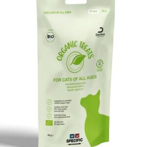 Snack para gatos Specific Cat FT-BIO Organic Treats - 8 x 50 g - Alimentação - Snacks