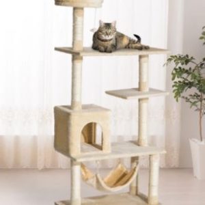 Arranhador para gatos Play and Sleep - Altura 152 cm - Cats - Trees, Towers & Scratchers