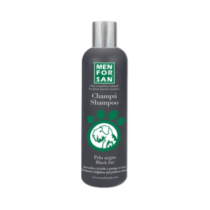 Champô Intensificador para Pêlos Negros Menforsan - 300 ml - Bath & Grooming - Grooming & Cleaning