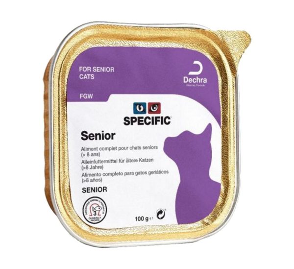 Comida húmida para gatos Specific Cat FGW Senior - 7 x 100 g - Cats - Wet Food for Cats