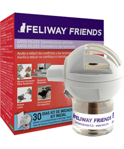 Feliway Friends Difusor + Recarga 48 ml - Educadores & Comportamentais - Higiene & Bem-estar