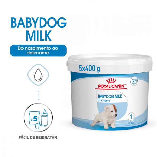 Leite para cães Royal Canin Babydog Milk - Dogs - Puppy / Júnior