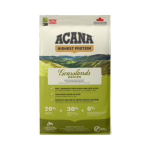 Ração para cães Acana Highest Protein Dog Grasslands - Adulto - Ração Seca para Cães