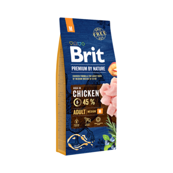 Ração para cães Brit Premium by Nature Adult Medium Dog - Adult - Food