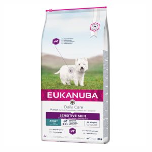 Ração para cães Eukanuba Daily Care Sensitive Skin - Adult - Food