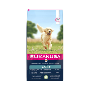 Ração para cães Eukanuba Dog Adult Large Breed Lamb & Rice - Adulto - Ração Seca para Cães