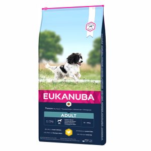 Ração para cães Eukanuba Dog Adult Medium Breed Chicken - Adult - Food