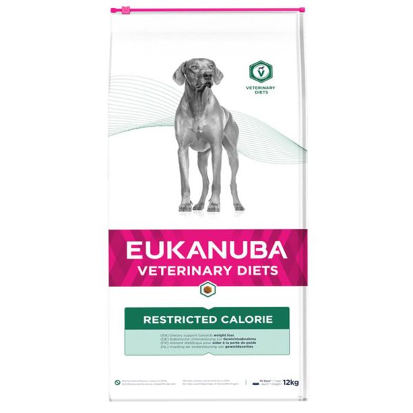 Ração para cães Eukanuba Veterinary Diets Dog Restricted Calorie - Alimentação - Ração Seca para Cães