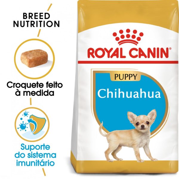 Ração para cães Royal Canin Breed Nutrition Chihuahua Puppy - Alimentação - Raças