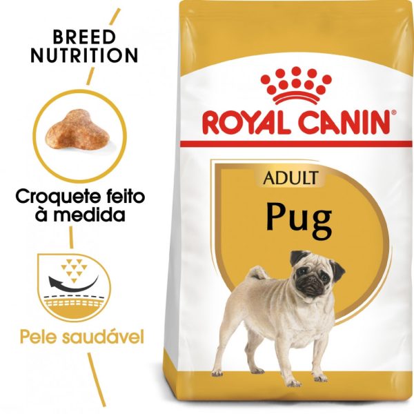 Ração para cães Royal Canin Breed Nutrition Pug Adult - Breeds - Food