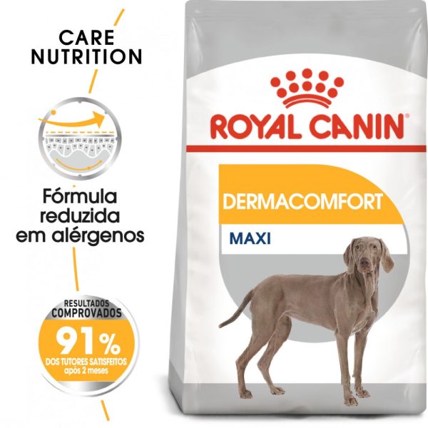 Ração para cães Royal Canin Maxi Dermacomfort - Adulto - Ração Seca para Cães