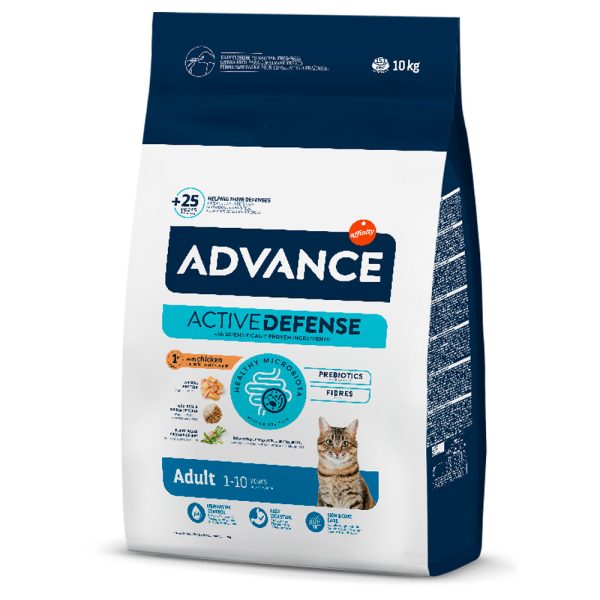 Ração para gatos Advance Cat Adult Chicken & Rice - Adulto - Ração Seca para Gatos