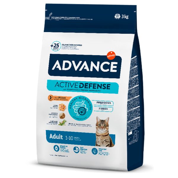 Ração para gatos Advance Cat Adult Chicken & Rice - Adulto - Ração Seca para Gatos