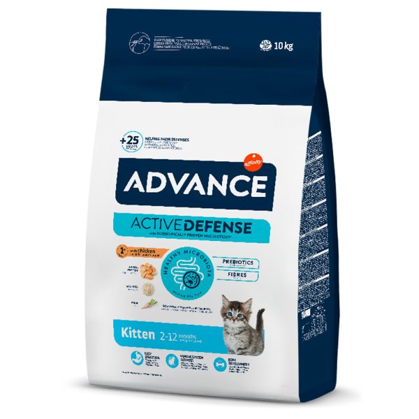 Ração para gatos Advance Cat Kitten Chicken & Rice - Alimentação - Ração Seca para Gatos