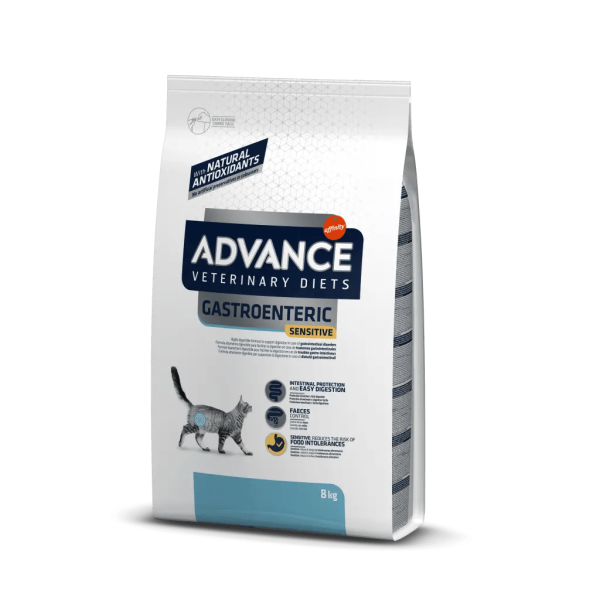 Ração para gatos Advance Vet Cat Gastroenteric Sensitive - Alimentação - Ração Seca para Gatos