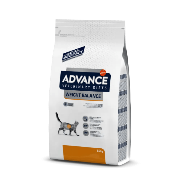 Ração para gatos Advance Vet Cat Weight Balance - Alimentação - Ração Seca para Gatos