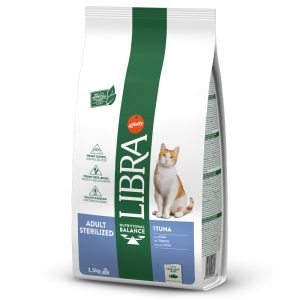 Ração para gatos Libra Gato Esterilizado Atum - Alimentação - Ração Seca para Gatos