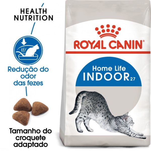 Ração para gatos Royal Canin Indoor 27 - Adult - Food