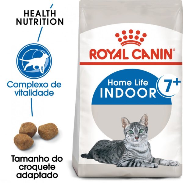 Ração para gatos Royal Canin Indoor 7+ - Alimentação - Sénior