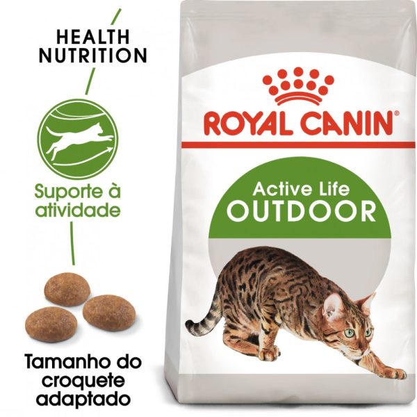 Ração para gatos Royal Canin Outdoor 2 kg - Adult - Food