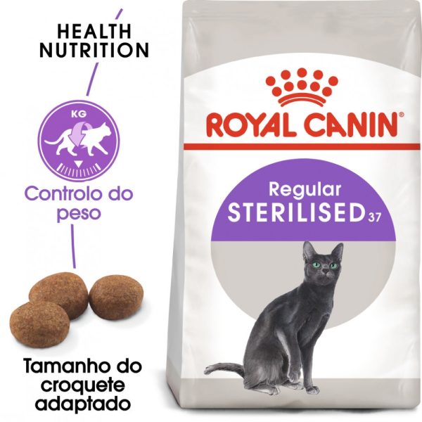 Ração para gatos Royal Canin Sterilised 37 - Cats - Sterilised / Light